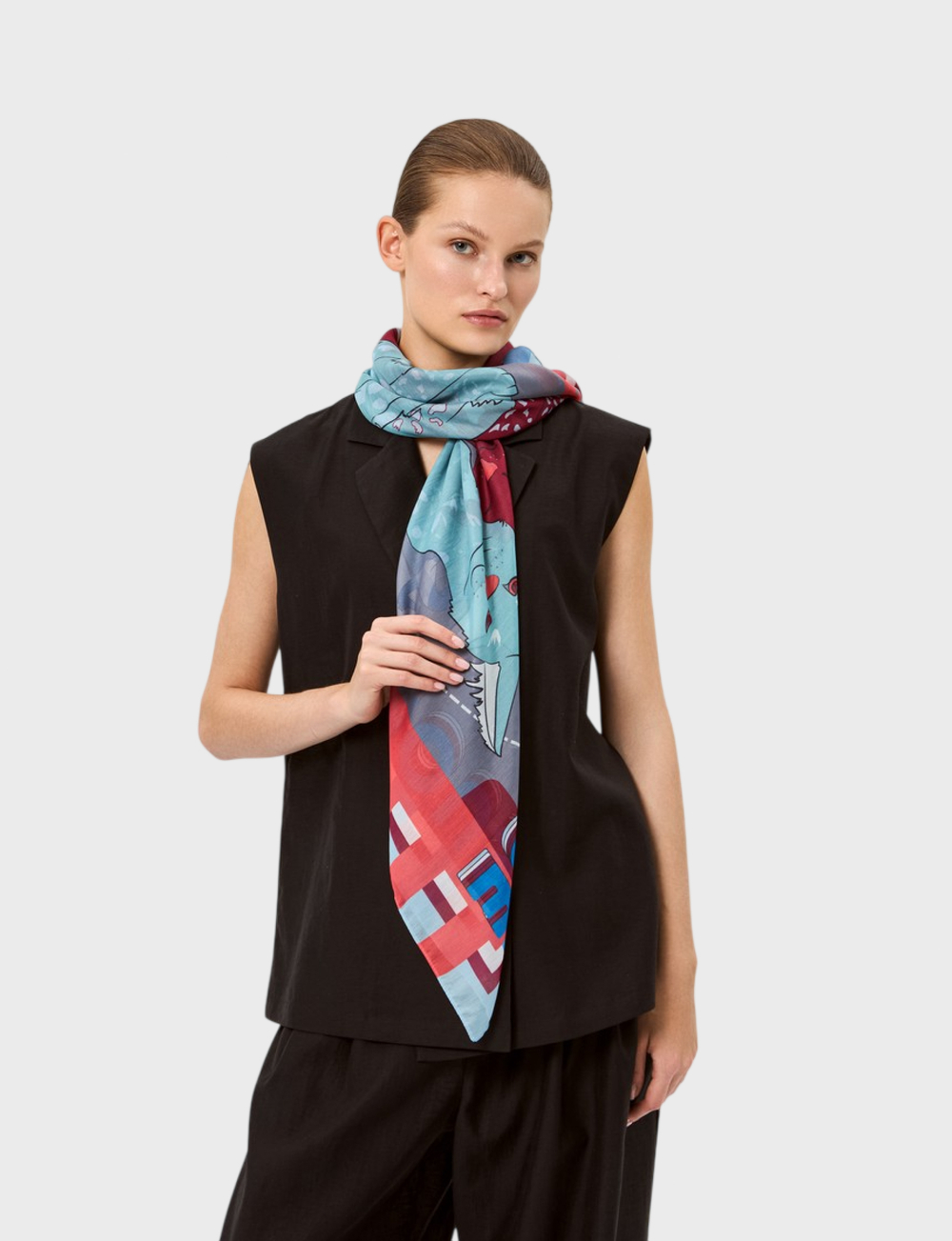 Платок ELEGANZZA 110*110