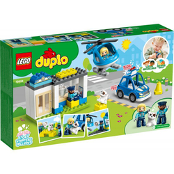Конструктор LEGO DUPLO Town 10959 Полицейский участок и вертолёт