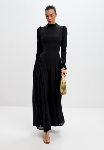 Платье макси с завязками