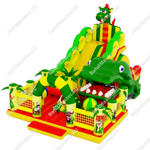 Надувной батут "Прерия" 15*9*7 м