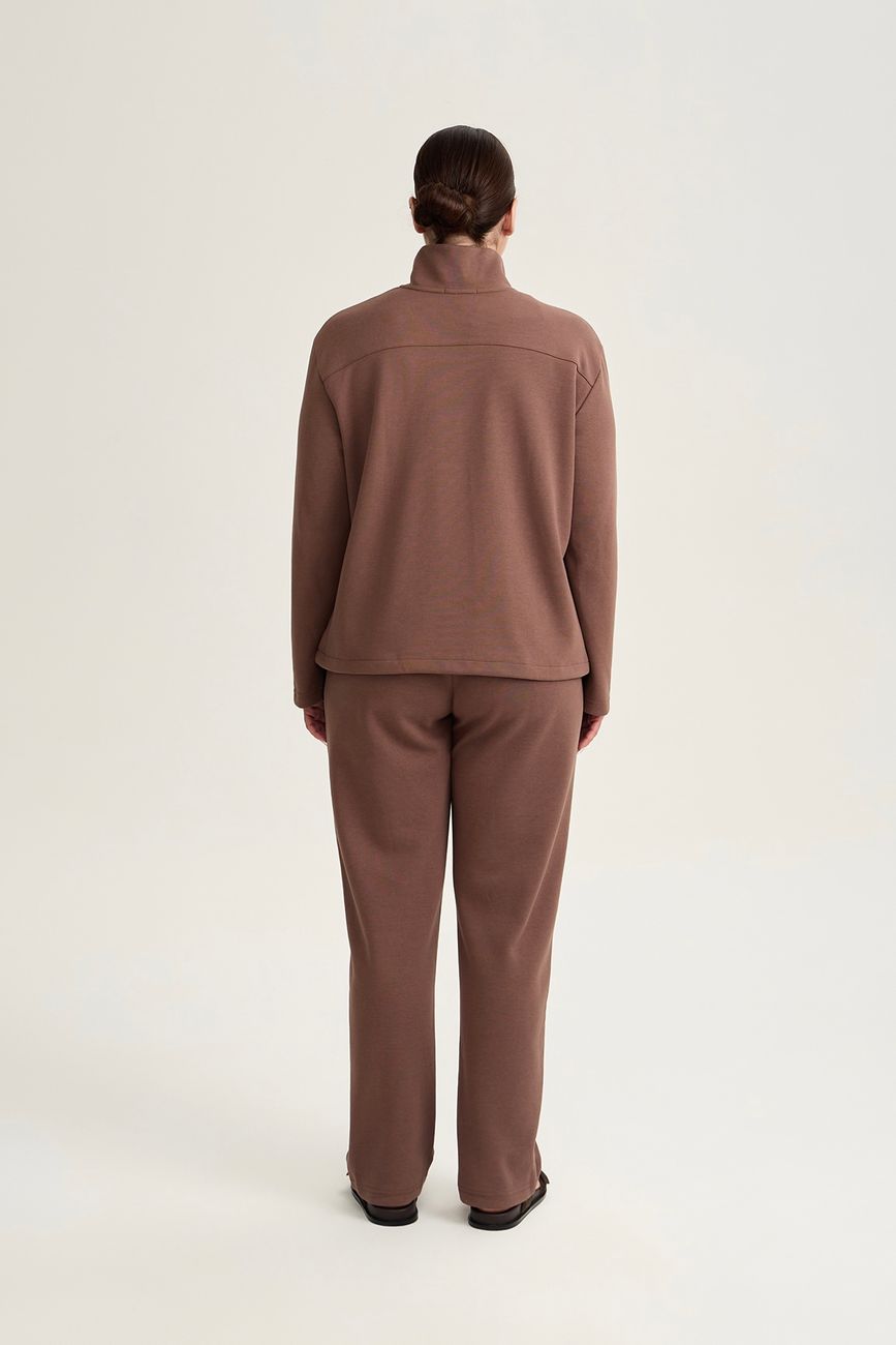 Брюки пике, мокко