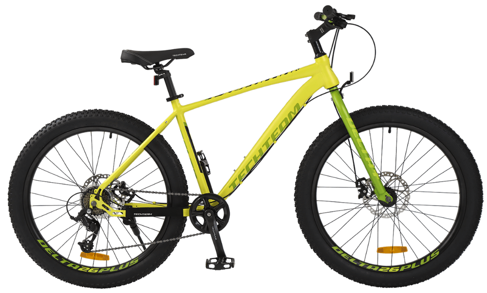 Велосипед TechTeam Delta 26"х18" жёлтый
