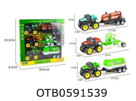 Комплект машинок с дровами (248)2