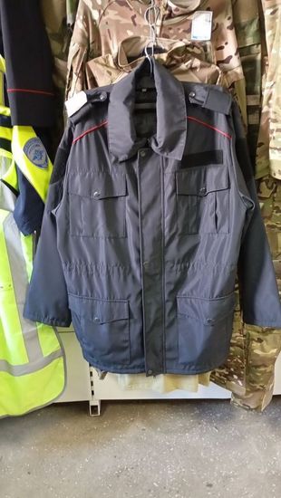 [М] Куртка-ветровка д\с удлин. "Полиции ППС" ст\обр (без утеплителя) на резинке