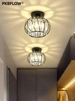 Потолочный светильник,Люстра потолочная подвесная,Черный круглый,В комплекте без лампочек,E27