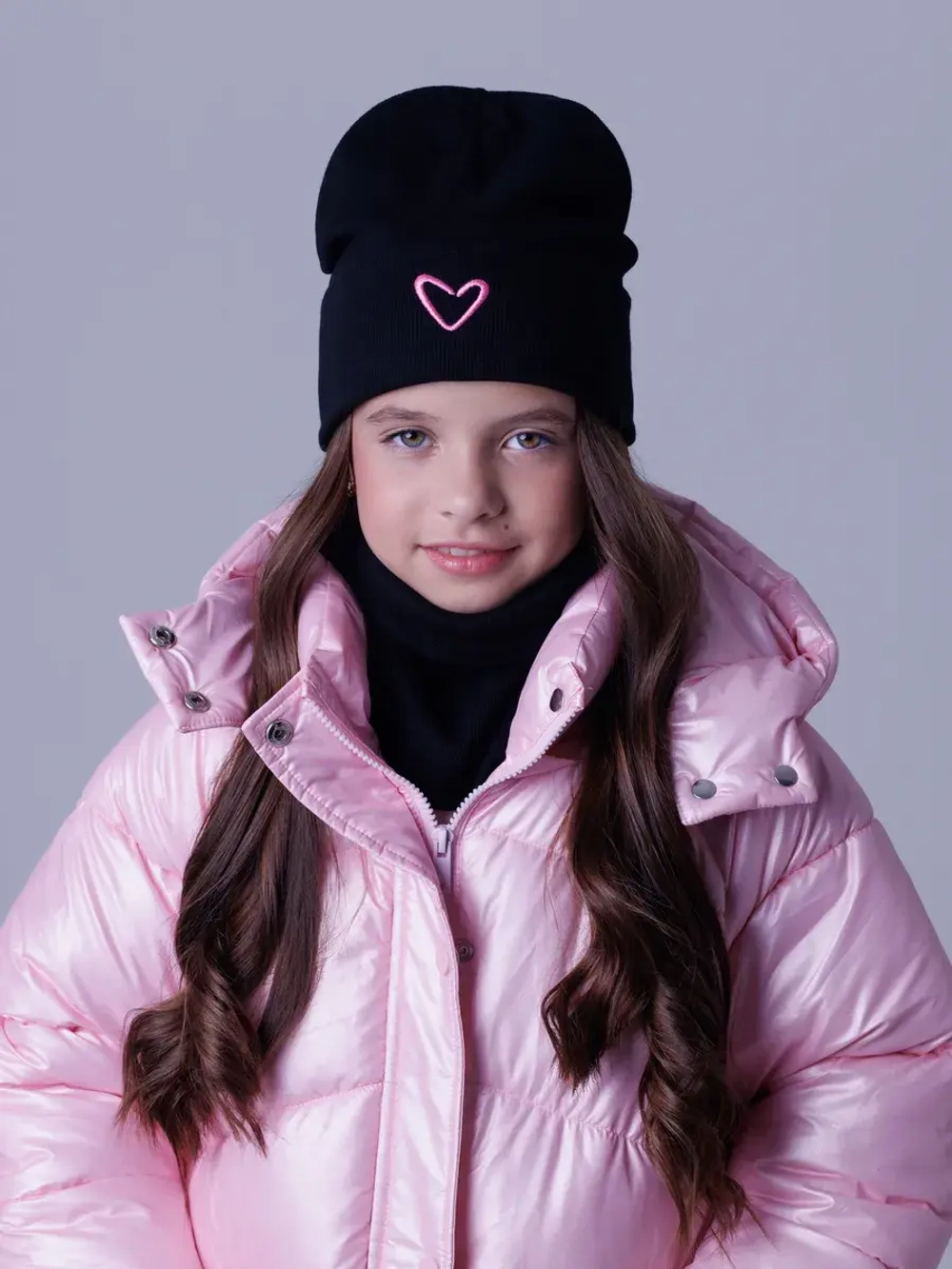 Шапка для девочки на осень