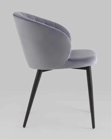 Стул Lastura велюр серый