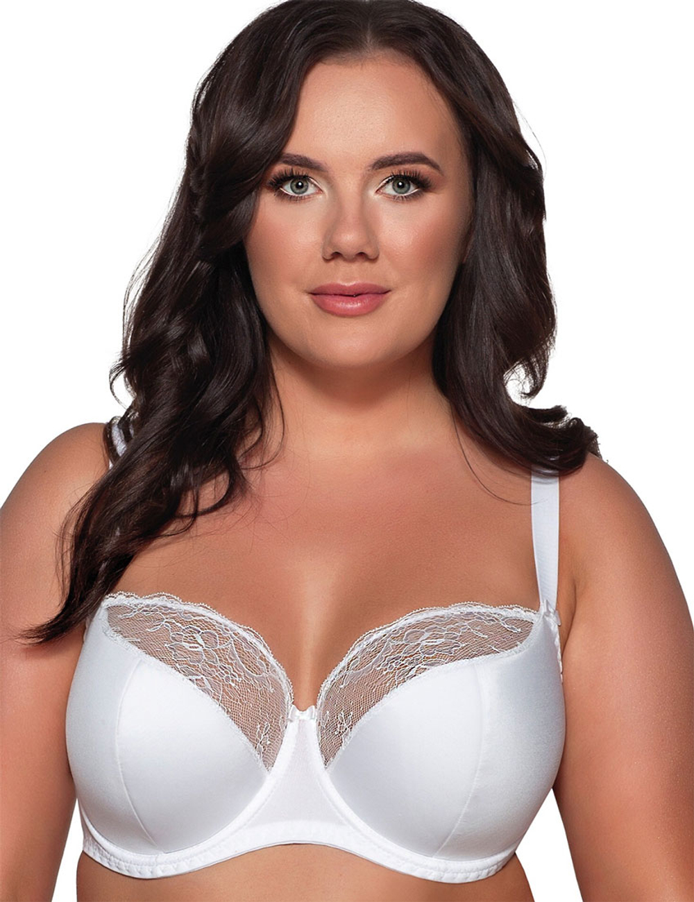 Бюстгальтер с полупоролоном Ava CAMELLIA 2110 PU белый