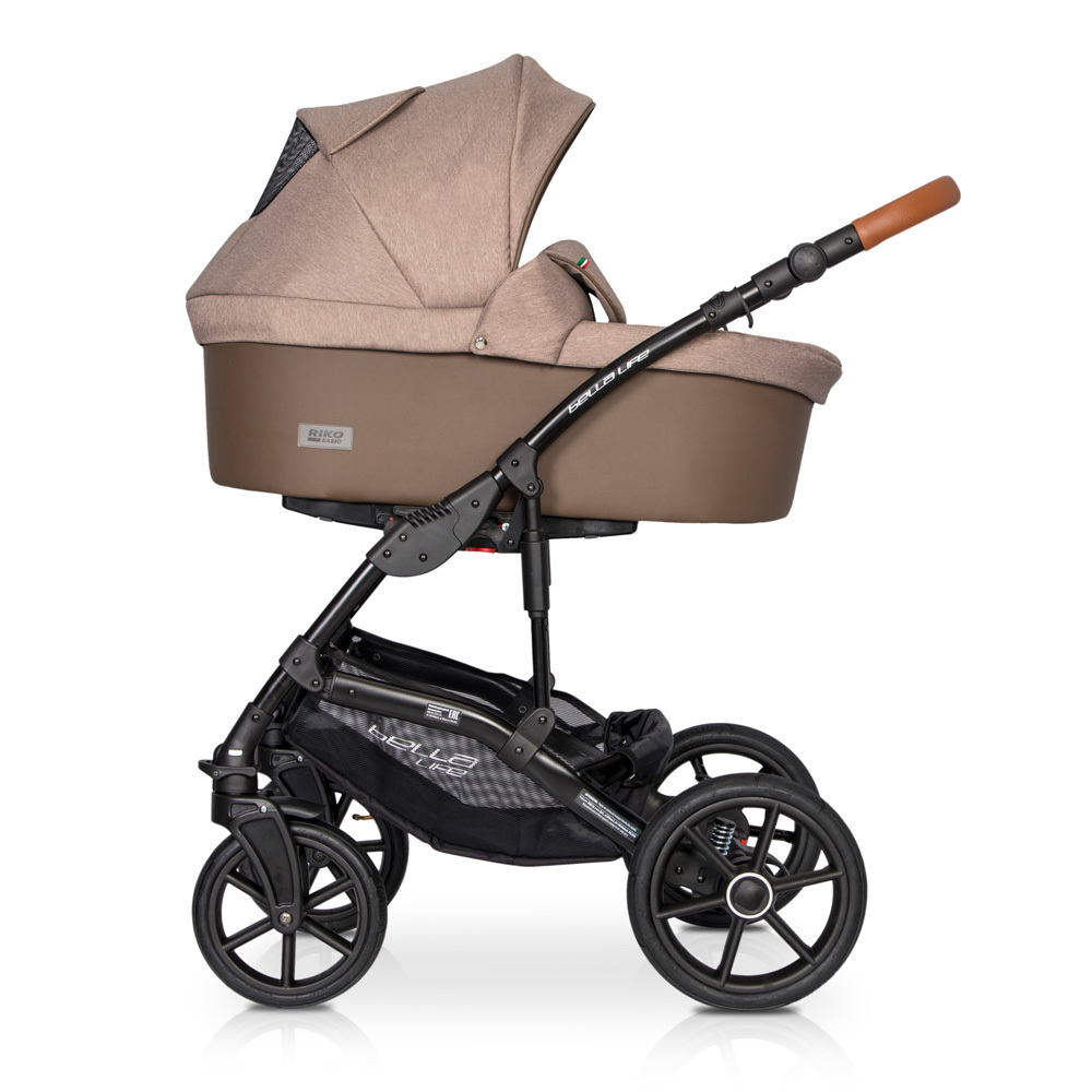 Коляска  BELLA LIFE (2 в 1) (RIKO BASIC) 05 Mokka (коричневый)