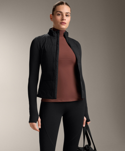 Oysho Термофутболка с длинным рукавом, терракотовый