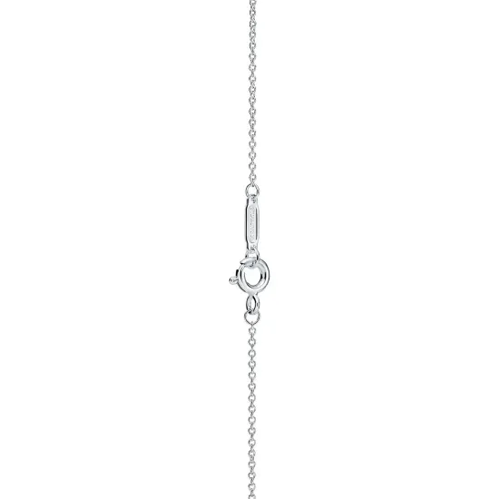 Подвеска Tiffany & Co. Mini Double Heart Tag Pendant в серебре