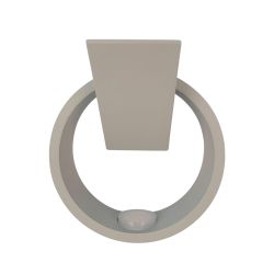 ULU-S34A-8W-4000K IP65 GREY Светильник светодиодный уличный. Архитектурный накладной. Белый свет 4000K. Корпус серый. TM Uniel