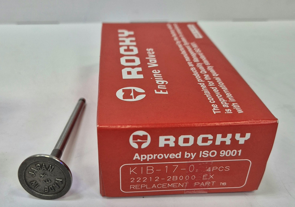 Комплект клапанов выпуска G4FC/G4FG/G4FA ROCKY