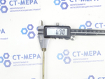 Отвертка шлицевая плоская (минусовая) 320х4.4х0.9мм (Карболитовая ручка) СССР