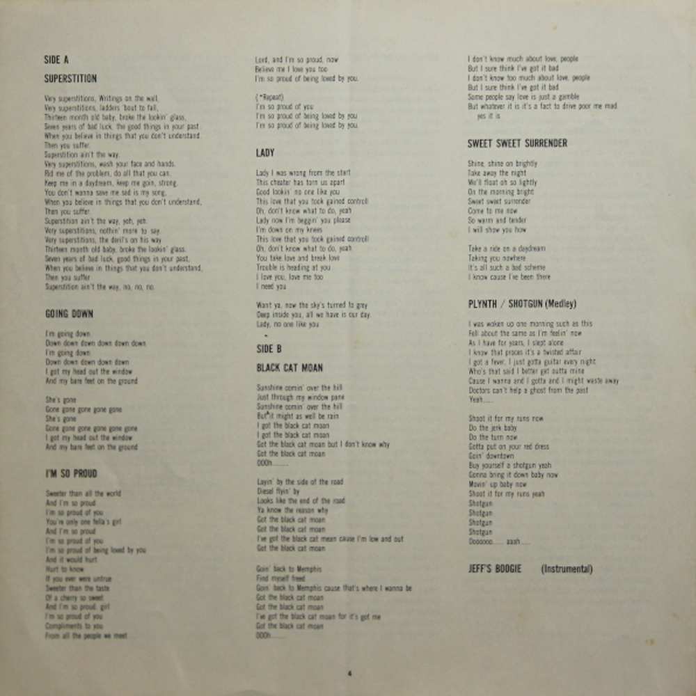 Beck, Bogert & Appice / Beck, Bogert & Appice Live (LP)