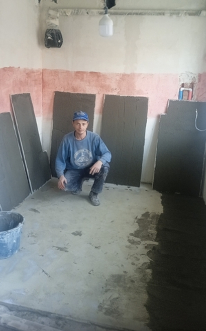 Укладка крупноформатного керамогранита