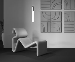 Светильник подвесной светодиодный Maytoni   P101PL-L500-12W3K-BS