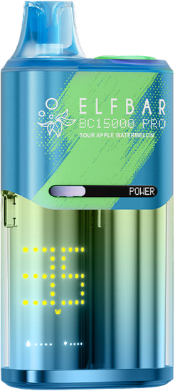 ОЭС (М) Elf Bar BC15000 PRO Кислое Яблоко Арбуз