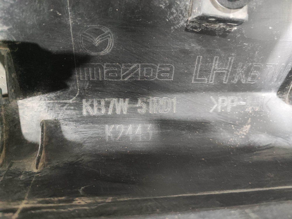 Накладка двери задней левой Mazda CX-5 2 (KF) 17-нв Б/У Оригинал KB7W51RD1