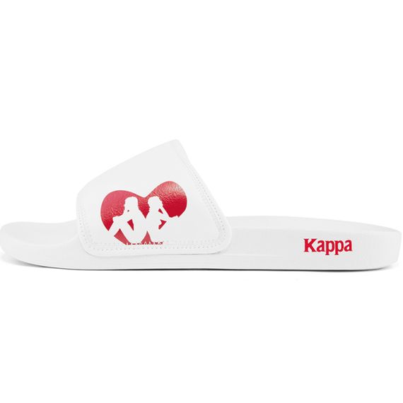 Kappa Outdoor Printed Sport Slippers 'White Red'
