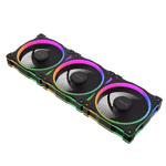 Вентилятор для корпуса ASUS PRIME MR120 FAN ARGB BLACK 3IN1 120x120x28 MR120-1/BK/3 IN 1//