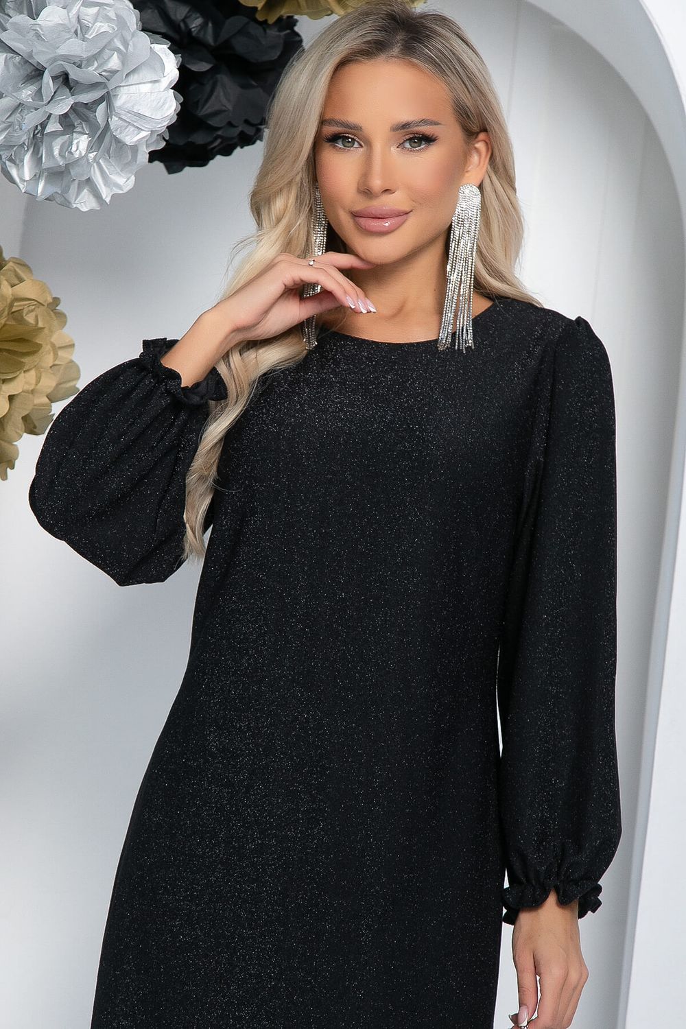 Платье Амелия (черное) П11589 LT Collection