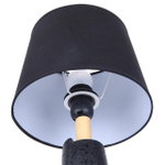 8209/1T MODERNI LN25 000 черный, керамика/текстиль Настольная лампа Е27 1*60W 220V VISIONA