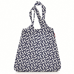 Сумка складная mini maxi shopper signature navy