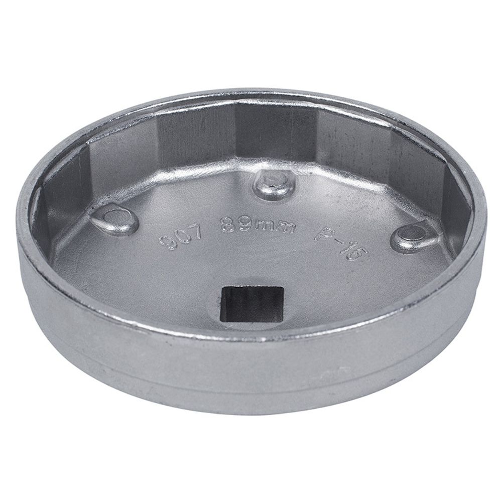 МАСТАК (103-44189) Съемник масляных фильтров, 89 мм, 15 граней, торцевой