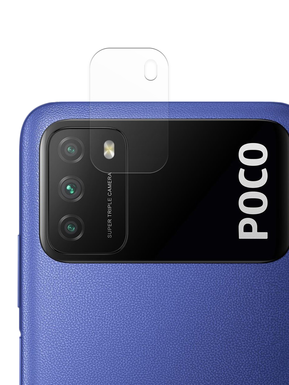 Стекло на камеру ROSCO для Poco M3 оптом (арт. XM-PM3-CLEAR-CAM-GLASS)