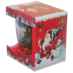 Кружка керамическая 370мл «Загадочный Дракон» с ложкой в подарочной коробке