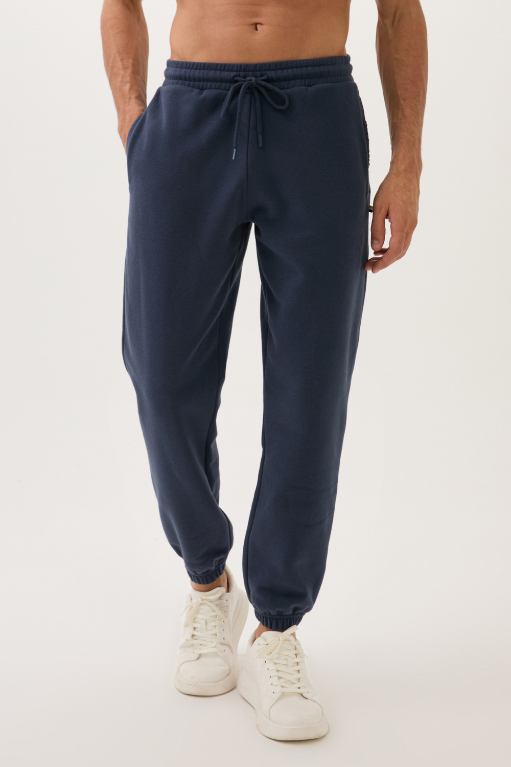 Брюки лаунж мужские Retro Blue темно-синий