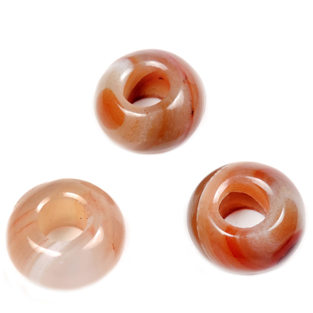 Бусины-шармы яшма, агат асс.