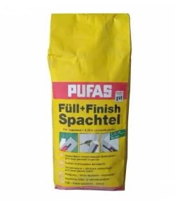 Шпатлевка Финишная Pufas 5 кг. Германия Пуфас для стен и потолков, высокая эластичность,сухая, шпаклевка для внутренних работ, белая,для стен и потолков,для гипсокартона