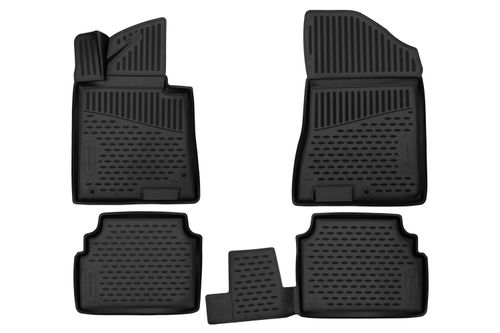 Коврики в салон для KIA K5 III, 2020-, седан, 4шт. (полиуретан) ELEMENT3DA0N113210K