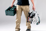 Пила торцовочная сетевая METABO KS 216 M 690874000 2 диска