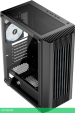 Корпус 1stPlayer H6 без БП Black (H6-BK-4F7)