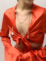 Цепь "Anchor pearl" Gold