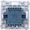 Donel R98 METAL механизм тумблерного переключателя В2 с 2-х мест (проходного), 10 A 250 В~, серия DA