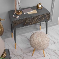 Консоль Тропик Стайл Серый Голд