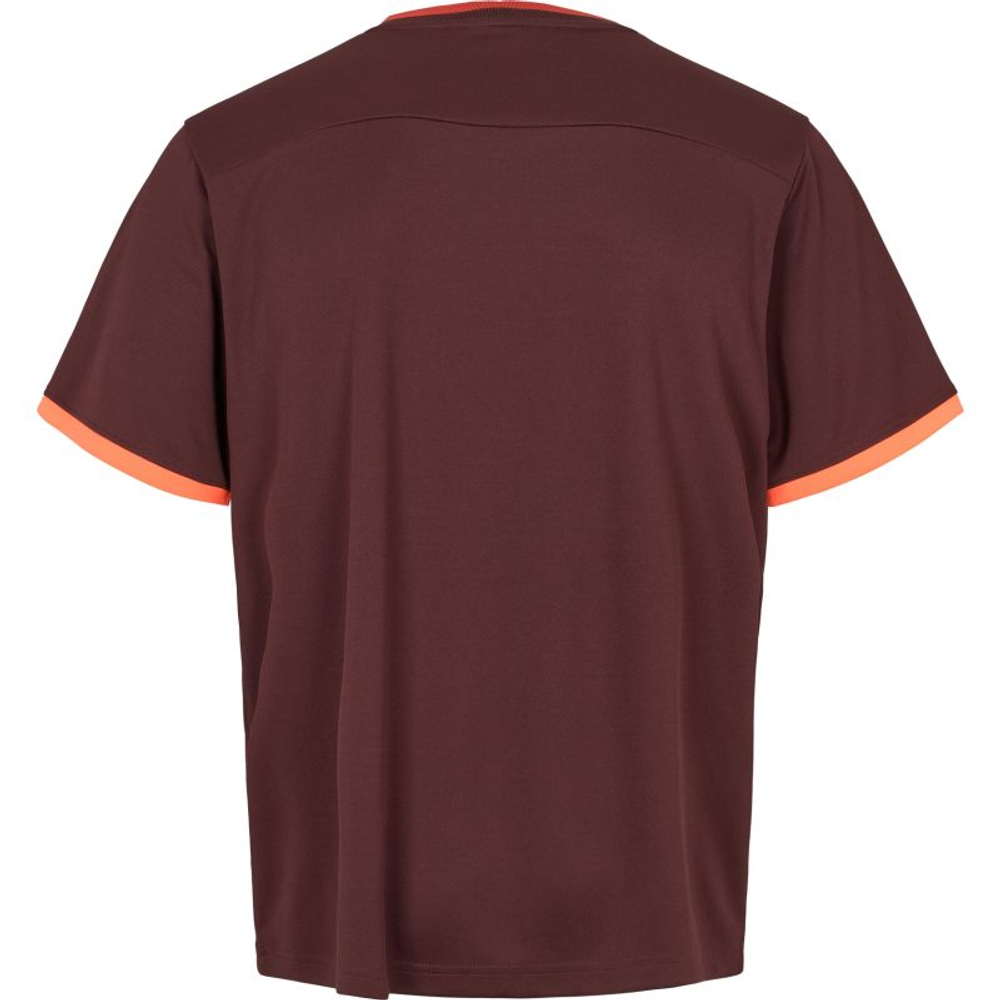 Мужская теннисная футболка RSL Draco - burgundy