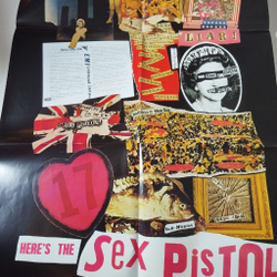 Винтажная виниловая пластинка LP Never Mind The Bollocks Here's The Sex Pistols (UK 2007) (Poster) 30th Anniversary Edition