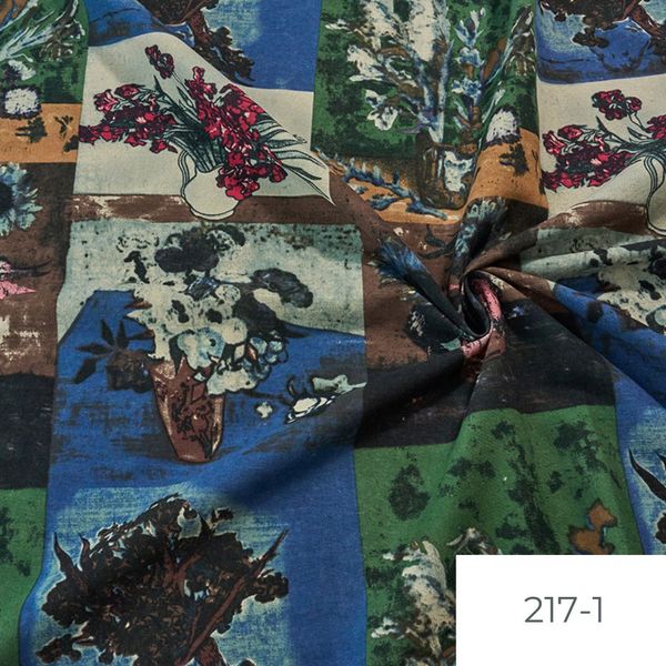 55% лен 45% хлопок, #217-1 1