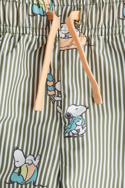 H&M Плавки с принтом, темно-серый