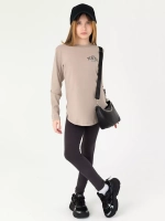 Спортивный костюм для девочки на осень с леггинсами