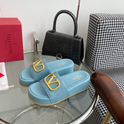 Valentino Vlogo Slide Sandal