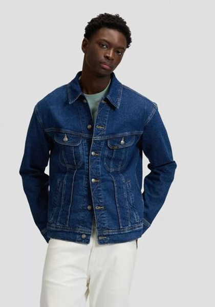 Куртка джинсовая мужская LEE RELAXED RIDER JACKET INDIGO WARP