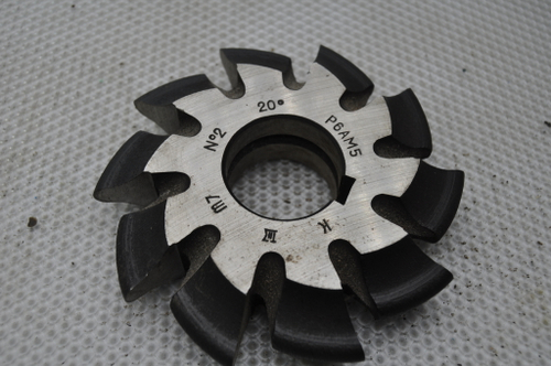 Фреза модульная М7 №2 (Р6АМ5) z=10