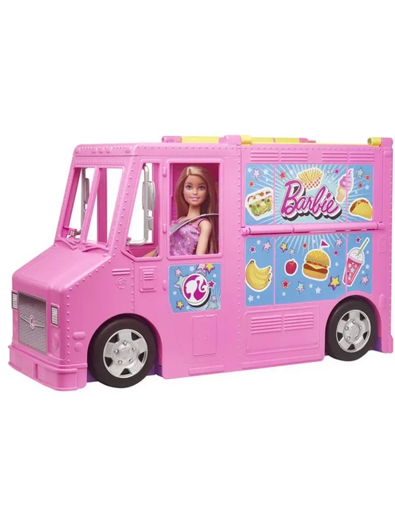 Набор куклы Барби машина кафе Фудтрак GWJ58