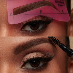 NYX Professional Makeup Zero To Brow Stencil Book - , 4 szt.